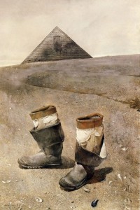 Andrew Wyeth - Sea Boots 1976